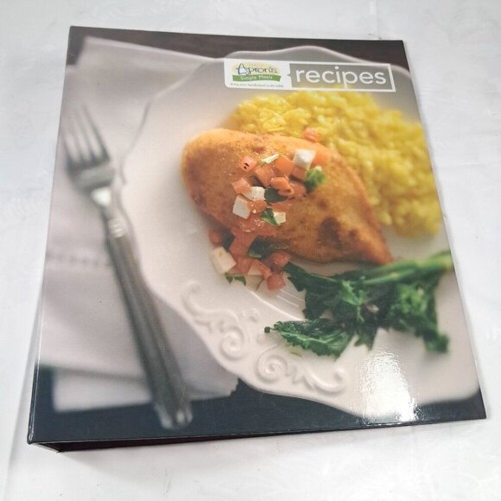 Publix Aprons Simple Meals‎ Binder Cookbook binder Recipes Cards cook book 2006